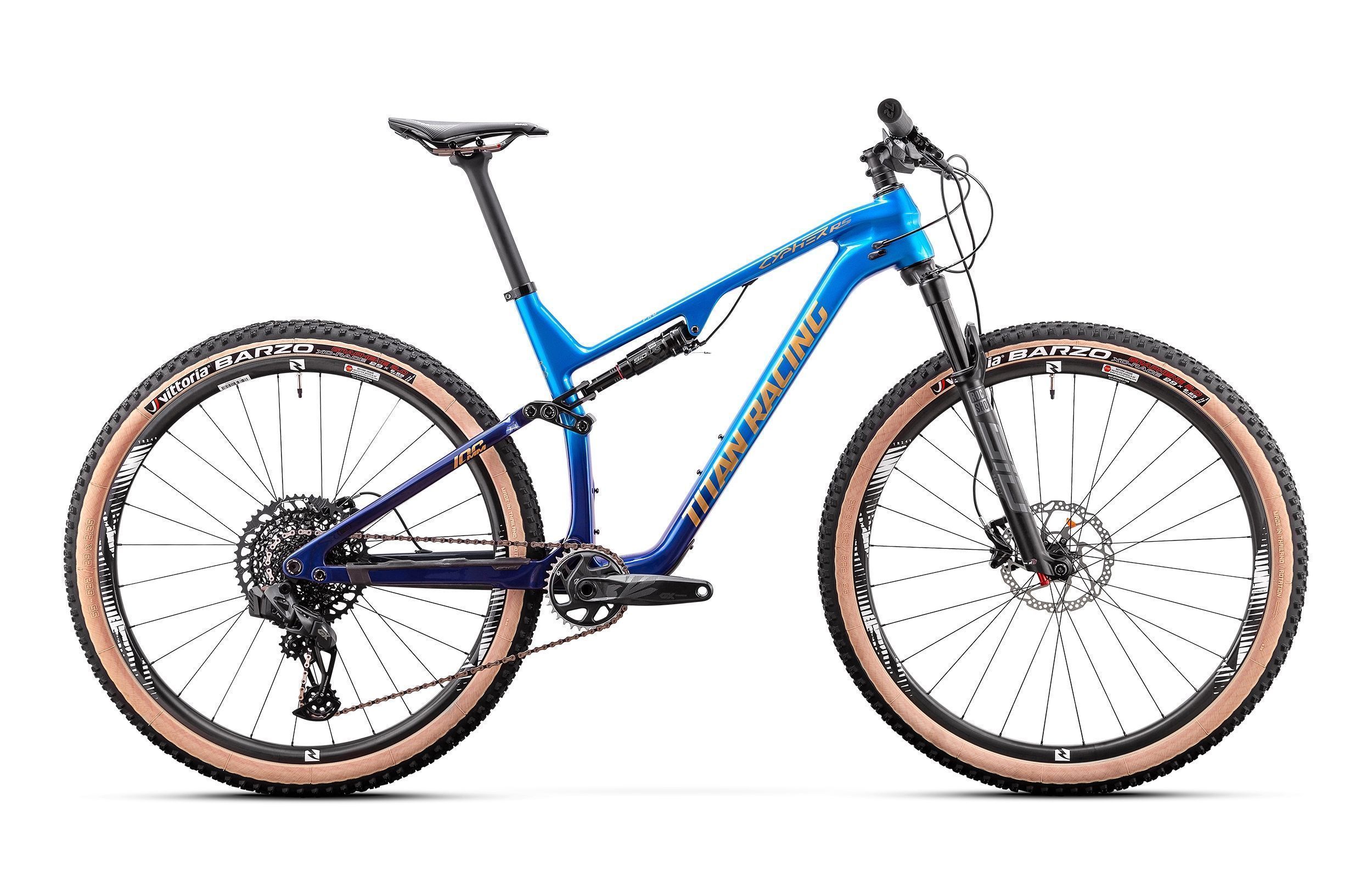 Двухподвесный велосипед TITAN RACING 29 CYPHER RS CARBON PRO Двухподвесный велосипед TITAN RACING 29 CYPHER RS CARBON PRO