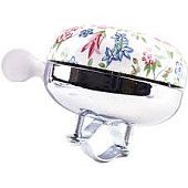 Звонок BE-13137 80мм,стальной, стандартный,наклейка "цветы"