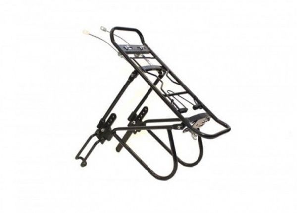 Багажник HX-Y670 26"-29",под диск,алюминий,с прижимом,черный Багажник HX-Y670 26"-29",под диск,алюминий,с прижимом,черный