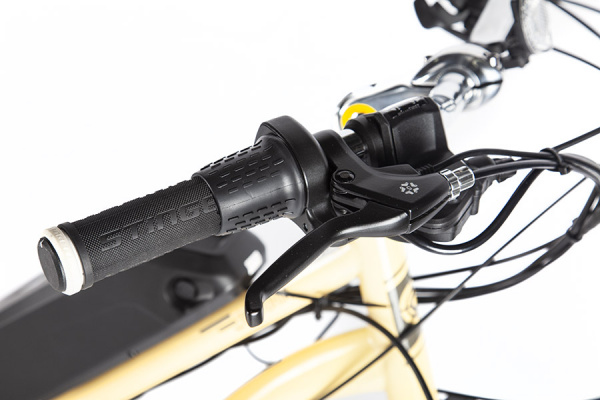 Велогибрид eltreco stinger victoria 26 (17", бежевый) 36v 250w